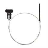 B&M NAG-1 Locking Transmission Dipsticks 22300 Dipstick, Locking, Aluminum Handle, Black Anodized, Chrysler, Dodge, NAG1, Kit thumbnail 1