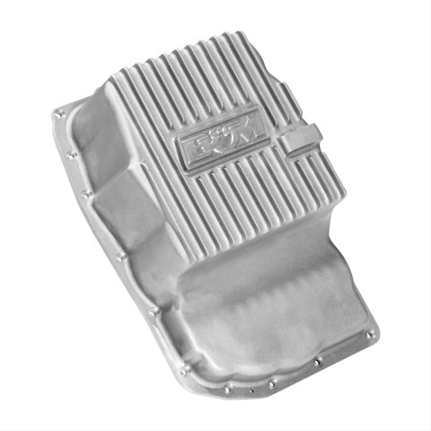 B&M Automatic Transmission Deep Pans for 2019-2021 SIERRA 1500, SILVERADO 1500 - 70392 Pan, Deep, Aluminum, Natural, 2 qt. Capacity Increase, Chevy, GMC, 6L80E, Each thumbnail 4