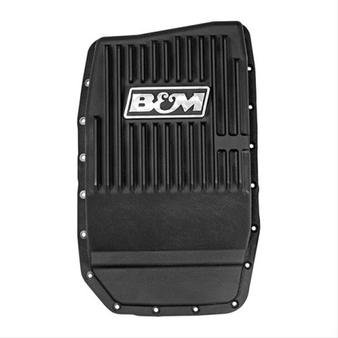 B&M Automatic Transmission Deep Pans 70394 Pan, Deep, Aluminum, Black anodized, Ford, 6R80, Each thumbnail 5