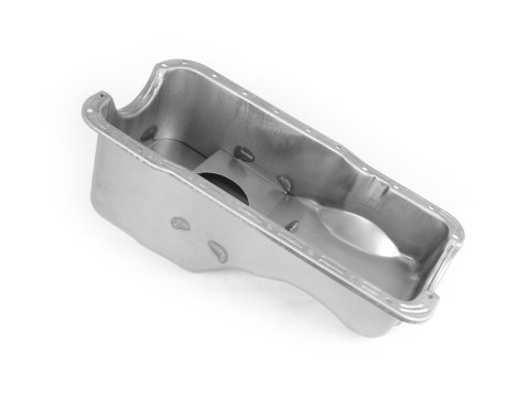 Canton Racing Stock Appearing/Stock Replacement Series Oil Pans 15-600 Pan, Street/Strip, Steel, Natural, 4 qt., Front Sump, Ford, Small Block, Each thumbnail 6