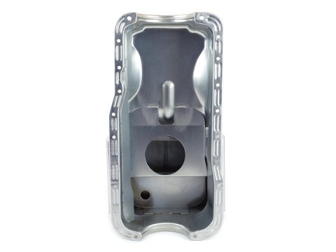 Canton Racing Street/Strip Wet Sump Oil Pans 15-660 Pan, Street/Strip, Steel, 6 qt., Front Sump, Ford, Small Block, 351, Each