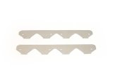 Canton Racing Exhaust Block-Off Plates 84-600 Plates, Ford, Small Block, Pair thumbnail 1