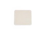 Canton Racing Carburetor Block-Off Plates 84-150 Block Off Plate, Square Bore, Aluminum, Natural, Each thumbnail 1
