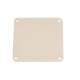 Canton Racing Carburetor Block-Off Plates 84-150 Block Off Plate, Square Bore, Aluminum, Natural, Each thumbnail 2