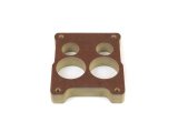 Canton Racing 1 Inch Carburetor Spacer 85-250 Spacer, Phenolic, in. Thick, 4-Hole, Spread Bore, Each thumbnail 3