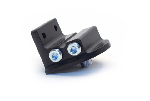 Canton Racing Remote Oil Filter Mounts 22-625 Adapter, Filter, Bolt-On, Aluminum, Black, 3/4-16 in. Thread, Dual 1/2 in. NPT Inlet/Outlet, Each thumbnail 4