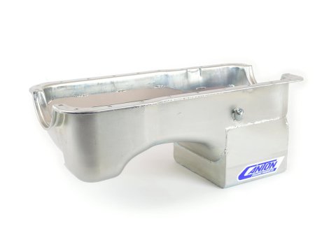 Canton Racing Street/Strip Wet Sump Oil Pans 15-620 Pan, Street/Strip, Steel, 7 qt., Rear Sump, Steel, Clear Zinc, Ford, Small Block, Each thumbnail 2