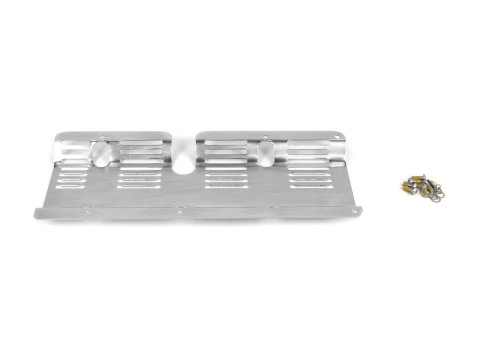 Canton Racing Windage Trays 20-962 Tray, Steel, Clear Zinc, Louvered, Rear Sump, Ford, Small Block, Each thumbnail 2