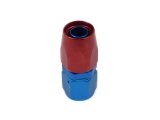 Canton Racing Swivel Hose Ends 23-625 Fitting, End, Straight, -10 AN to Female -10 AN, Aluminum, Red/Blue Anodized, Each thumbnail 1