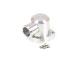 Canton Racing Billet Aluminum Water Necks 80-052 Neck, 90 Degree, Swivel, Aluminum, Natural, Chevy, LS, Each thumbnail 1