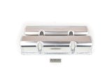 Canton Racing Products Valve Covers 66-200 SBC FABBED ALUM VALVE COVERS - LASER CUT RAIL thumbnail 1