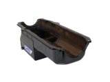 Canton Racing Drag Wet Sump Oil Pans 13-080MBLK Pan, Sump, Steel, Black Powdercoated, Rear Sump, 5 Qt., 3.875 in. Stroke, Passenger Side Dipstick, Chevy, Small Block, Each thumbnail 3
