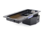 Canton Racing Road Race Series Wet Sump Oil Pans for 1996-2012 MUSTANG - 15-734BLK Pan, Sump, Steel, Black Powdercoated, Rear Sump, 7 Qt., Ford, Modular V8, Each thumbnail 3