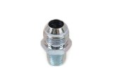 Canton Racing NPT to AN Adapter Fittings 23-246 Fitting, Adapter, NPT, Straight, Steel, Natural, -12 AN, 1/2 in. NPT, Each thumbnail 1