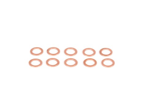 Canton Racing Drain Plug Washers 22-420 Washers, Plug, Copper, Natural, .500 in. I.D., .062 in. Thickness, Set of 10 thumbnail 2
