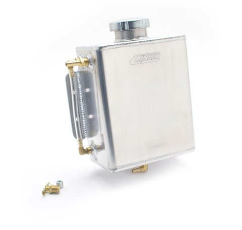Canton Racing Coolant Recovery/Overflow Catch/Fill Tanks 80-211 Overflow Tank, 4 Qt, Rectangular, 8.5 Tall, 7.0 Wide, 4 in. Deep, Aluminum, 1/4 in. NPT Inlet, Universal, Kit thumbnail 1