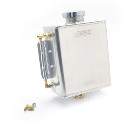 Canton Racing Coolant Recovery/Overflow Catch/Fill Tanks 80-211 Overflow Tank, 4 Qt, Rectangular, 8.5 Tall, 7.0 Wide, 4 in. Deep, Aluminum, 1/4 in. NPT Inlet, Universal, Kit thumbnail 5