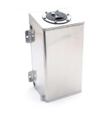 Canton Racing Dry Sump Tanks 23-110L Oil Tank, Sump, Aluminum, Natural, 10 qt., Rectangular, -12 AN Inlet/Outlets, Left Side, Each thumbnail 1
