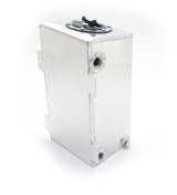 Canton Racing Dry Sump Tanks 23-110L Oil Tank, Sump, Aluminum, Natural, 10 qt., Rectangular, -12 AN Inlet/Outlets, Left Side, Each thumbnail 2
