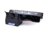 Canton Racing Drag Wet Sump Oil Pans 13-330BLK Pan, Sump, Steel, Black Powdercoated, Rear Sump, 7 Qt., 4.50 in. Stroke, Driver Side Dipstick, Chevy, Big Block, Each thumbnail 1