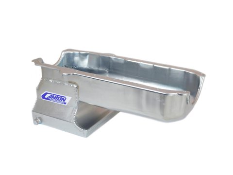 Canton Racing Drag Wet Sump Oil Pans 13-170 Pan, Race, Aluminum, 5 qt., Rear Sump, Chevy, Small Block, Each