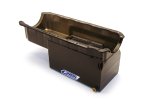 Canton Racing Marine Wet Sump Oil Pans 18-380 Pan, Marine, Steel, Black Powdercoated, 9 qt., Rear Sump, Chevy, Big Block, Each thumbnail 2