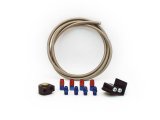 Canton Racing Remote Oil Filter Kits 22-825 Relocation Kit, Single Filter, 3/4-16 in. Threads, 18mm x 1.5 Engine Threads, Kit thumbnail 1