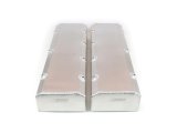 Canton Racing Fabricated Aluminum Valve Covers 65-400 Covers, Tall, Aluminum, Natural, Chevy, Big Block, Pair thumbnail 2