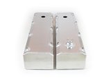 Canton Racing Fabricated Aluminum Valve Covers 65-386 Covers, Tall, Aluminum, Natural, Ford, Big Block, 429/460, Pair thumbnail 2