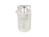 Canton Racing Coolant Expansion and Recovery Tanks 80-200R Overflow Tank, 2.5 qt., Round, Aluminum, Natural, 3/8 in. NPT Inlet, Universal, Kit thumbnail 1