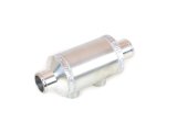 Canton Racing Aluminum Tube Heat Exchangers 82-140 Exchanger, Aluminum, Single Pass, 3 in. Diameter, 4 in. Length, Each thumbnail 1