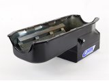 Canton Racing Drag Wet Sump Oil Pans 13-082BLK Pan, Sump, Steel, Black Powdercoated, Rear Sump, 5 Qt., 4 in. Stroke, Driver Side Dipstick, Chevy, Small Block, Each thumbnail 3