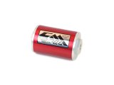 Canton Racing CM 1 Micron Fuel Filter with M16 x 1.5 Inlet Size 25-908 Filter, Aluminum, Red Anodized, Buick, Chevy, GMC, Jaguar, Land Rover, Pontiac, Each thumbnail 1