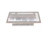 Canton Racing Windage Trays 20-912 Tray, Steel, Clear Zinc, Louvered, Driver Side, for use on Acura®, 1.8L, Each thumbnail 1