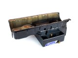 Canton Racing Marine Wet Sump Oil Pans 18-362 Pan, Marine, Steel, Black Powdercoated, 10 qt., Rear Sump, Chevy, Big Block, Each thumbnail 2