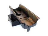 Canton Racing Marine Wet Sump Oil Pans 18-362 Pan, Marine, Steel, Black Powdercoated, 10 qt., Rear Sump, Chevy, Big Block, Each thumbnail 3