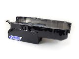 Canton Racing Street/Strip Wet Sump Oil Pans 15-200TBLK Pan, Sump, Steel, Black Powdercoated, Rear Sump, 5.50 Qt., Chevy, Small Block, Each thumbnail 1
