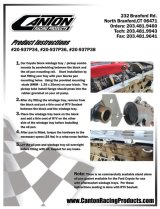 Canton Racing Windage Trays 20-937P36 Tray, Steel, Clear Zinc, Louvered, Rear Sump, Ford, Coyote, with Oil Pickup, Each thumbnail 5