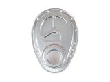 Canton Racing Timing Covers 21-900 Cover, 1-Piece, Steel, Silver, Chevy, Small Block, Each thumbnail 2