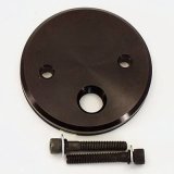 Canton Racing Oil Filter Block-Off Plates 22-520 Adapter, Filter, Plate, Aluminum, Black, 1/2 in. NPT Inlet, Each thumbnail 2