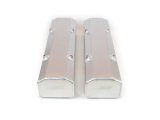 Canton Racing Fabricated Aluminum Valve Covers 65-200 Covers, Tall, Aluminum, Natural, Chevy, Small Block, Pair thumbnail 2