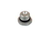 Canton Racing Plugs 23-450A Plug Fittings, Hex Head, 3/4-16 in., Male O-ring, Aluminum, Natural, Each thumbnail 1