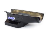 Canton Racing Road Race Series Wet Sump Oil Pans for 1984-1991 CORVETTE - 15-240TBLK Pan, Sump, Steel, Black Powdercoated, Rear Sump, 6 Qt., 3.75 in. Stroke, Passenger Side Dipstick, Chevy, Small Block, Each thumbnail 1