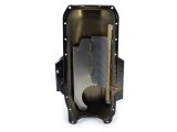 Canton Racing Road Race Series Wet Sump Oil Pans for 1984-1991 CORVETTE - 15-240TBLK Pan, Sump, Steel, Black Powdercoated, Rear Sump, 6 Qt., 3.75 in. Stroke, Passenger Side Dipstick, Chevy, Small Block, Each thumbnail 4