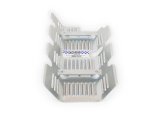 Canton Racing Windage Trays 20-933P Tray, Steel, Clear Zinc, Louvered, Front Sump, Ford, Small Block, Each thumbnail 2