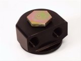 Canton Racing 90 Degree Rotating Remote Oil Filter Adapters 22-596 Adapter, Filter, Bolt-On, Aluminum, Black, 18mm x 1.5mm Thread, 1/2 in. NPT Inlet/Outlet, Each thumbnail 2