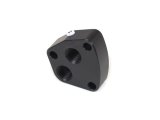 Canton Racing Remote Oil Filter Adapters 22-589 Adapter, Filter, Bypass, Bolt-On, Aluminum, Black, 1/2 NPT Female, Each thumbnail 1