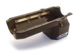 Canton Racing Truck Wet Sump Pans 16-100T Oil Pan, Truck, Steel, Black Powdercoated, 6 qt., Rear Sump, Chevy, 4WD, Small Block, Each thumbnail 3