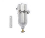 Canton Racing Overflow Catch Tanks 80-205 Tank, 24 oz., Round, Aluminum, Natural, 3/8 in. NPT Inlet, Universal, Kit thumbnail 1