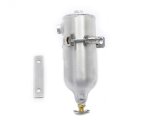 Canton Racing Overflow Catch Tanks 80-205 Tank, 24 oz., Round, Aluminum, Natural, 3/8 in. NPT Inlet, Universal, Kit thumbnail 2